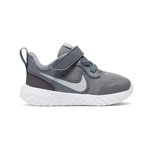 Nike Kids Grey and White Sneakers